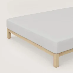 schlafgut Casual-Spannbettlaken grau