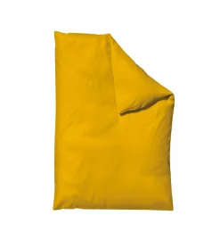 schlafgut KNITTED-JERSEY-Bettbezug gelb