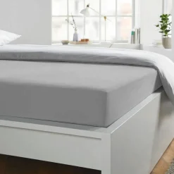 schlafgut Linon-Haustuch grau