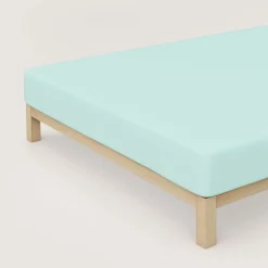 schlafgut Premium-Spannbettlaken grün