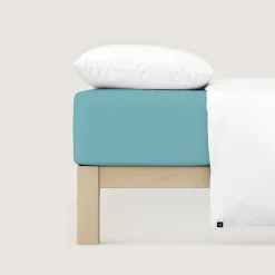 schlafgut Premium-Spannbettlaken grün