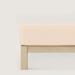 schlafgut Premium-Spannbettlaken rot