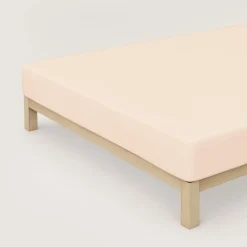 schlafgut Premium-Spannbettlaken rot