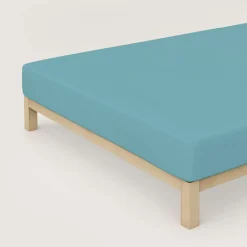 schlafgut Pure-Spannbettlaken grün