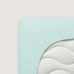 schlafgut Pure-Spannbettlaken grün