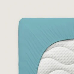 schlafgut Pure-Spannbettlaken grün