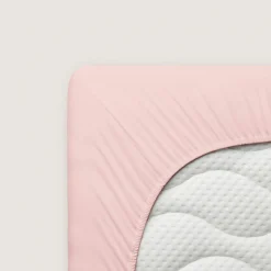 schlafgut Pure-Spannbettlaken violett