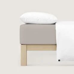 schlafgut Pure-Spannbettlaken braun