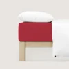 schlafgut Pure-Spannbettlaken rot