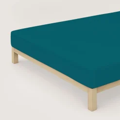 schlafgut Pure-Spannbettlaken grün