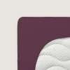 schlafgut Pure-Spannbettlaken violett