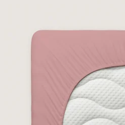 schlafgut Pure-Spannbettlaken violett