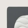 schlafgut Pure-Topper-Spannbettlaken grau