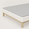 schlafgut Pure-Topper-Spannbettlaken grau