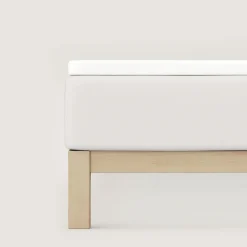 schlafgut Pure-Topper-Spannbettlaken weiß