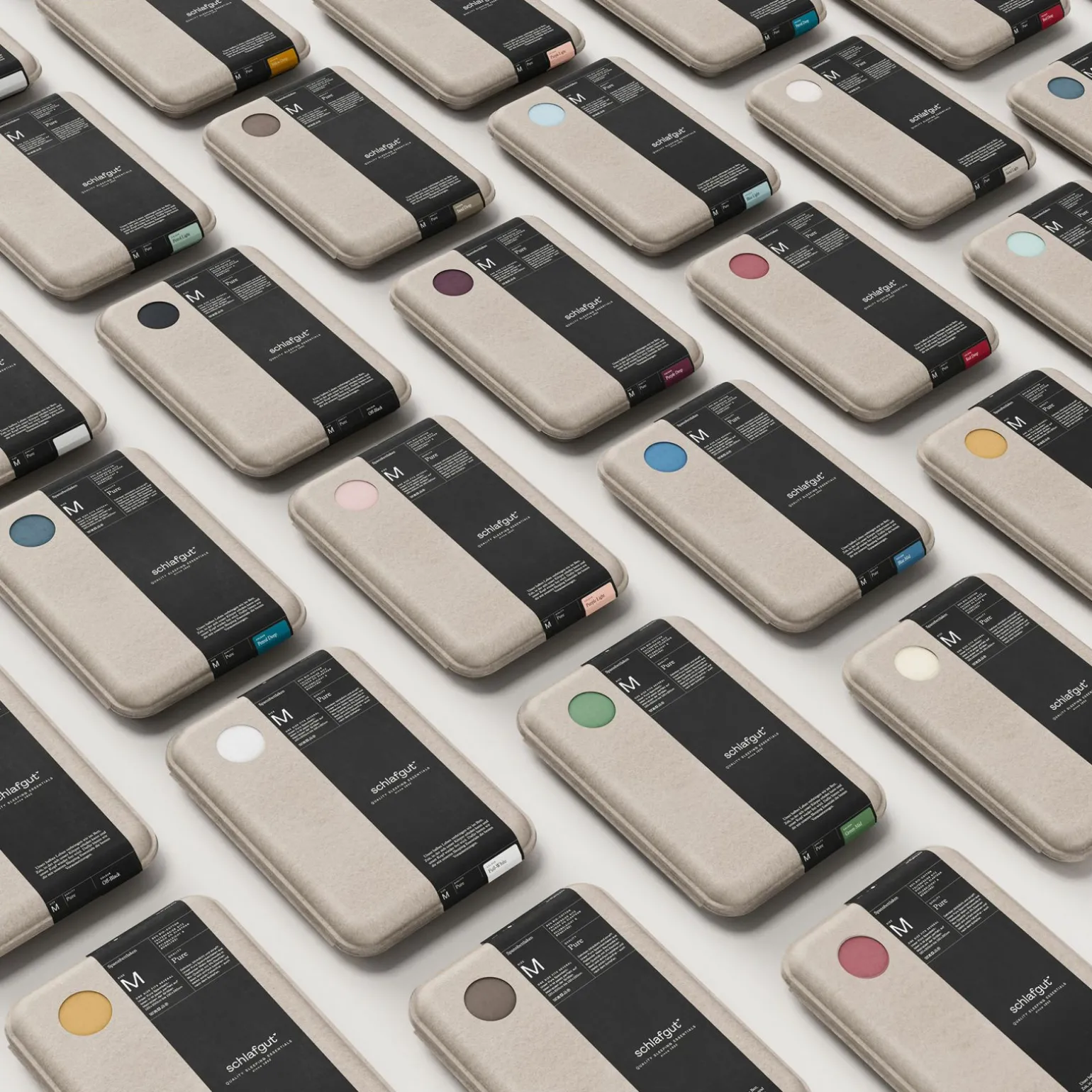 schlafgut Pure-Topper-Spannbettlaken braun