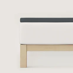 schlafgut Pure-Topper-Spannbettlaken grau