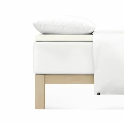 schlafgut Pure-Topper-Spannbettlaken weiß