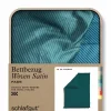 schlafgut WOVEN-FADE-Bettbezug blau