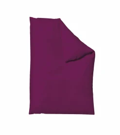 schlafgut WOVEN-SATIN-Bettbezug violett