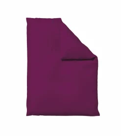 schlafgut WOVEN-SATIN-Bettbezug violett