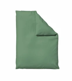 schlafgut WOVEN-SATIN-Bettbezug grün