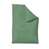 schlafgut WOVEN-SATIN-Bettbezug grün