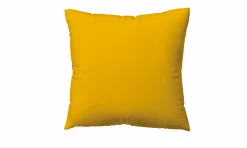schlafgut WOVEN-SATIN-Kissenbezug gelb