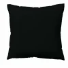 schlafgut WOVEN-SATIN-Kissenbezug schwarz