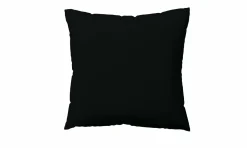 schlafgut WOVEN-SATIN-Kissenbezug schwarz