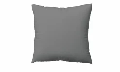 schlafgut WOVEN-SATIN-Kissenbezug grau
