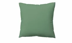 schlafgut WOVEN-SATIN-Kissenbezug grün