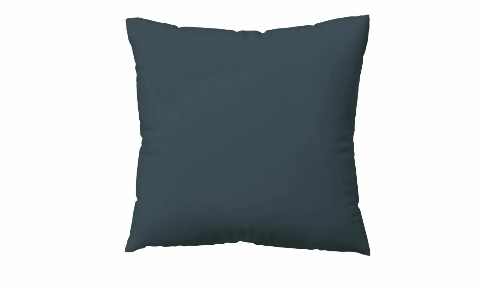 schlafgut WOVEN-SATIN-Kissenbezug grau