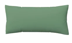 schlafgut WOVEN-SATIN-Kissenbezug grün