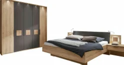 Schlafzimmer beigegrau