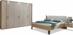 Schlafzimmer beigegrau