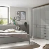 Schlafzimmer grau