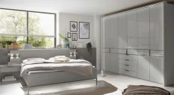 Schlafzimmer grau
