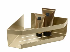 SCHÖNER WOHNEN Eckablage goldfarben