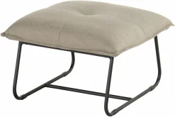 SCHÖNER WOHNEN Hocker schwarzbeige