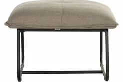SCHÖNER WOHNEN Hocker schwarzbeige