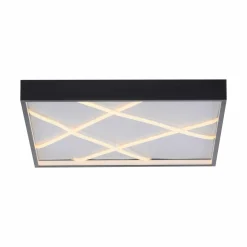 SCHÖNER WOHNEN LED-Deckenleuchte 1flg schwarz