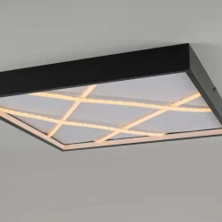 SCHÖNER WOHNEN LED-Deckenleuchte 1flg schwarz