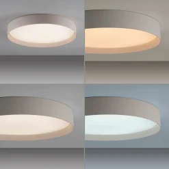 SCHÖNER WOHNEN LED-Deckenleuchte 1flg beige