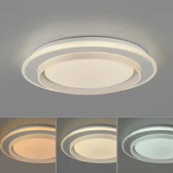 SCHÖNER WOHNEN LED-Deckenleuchte 1flg weiß