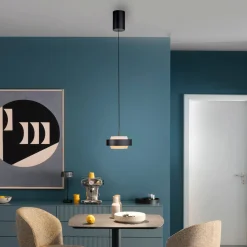 SCHÖNER WOHNEN LED-Pendelleuchte 1flg schwarz