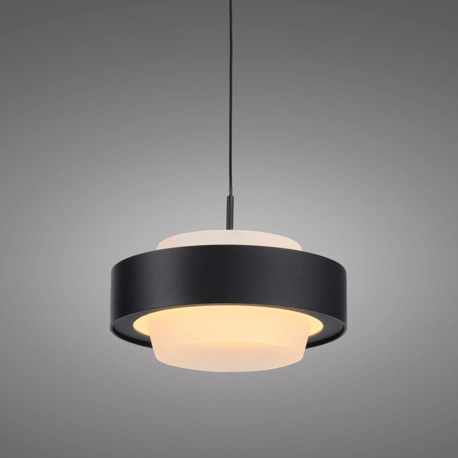 SCHÖNER WOHNEN LED-Pendelleuchte 1flg schwarz