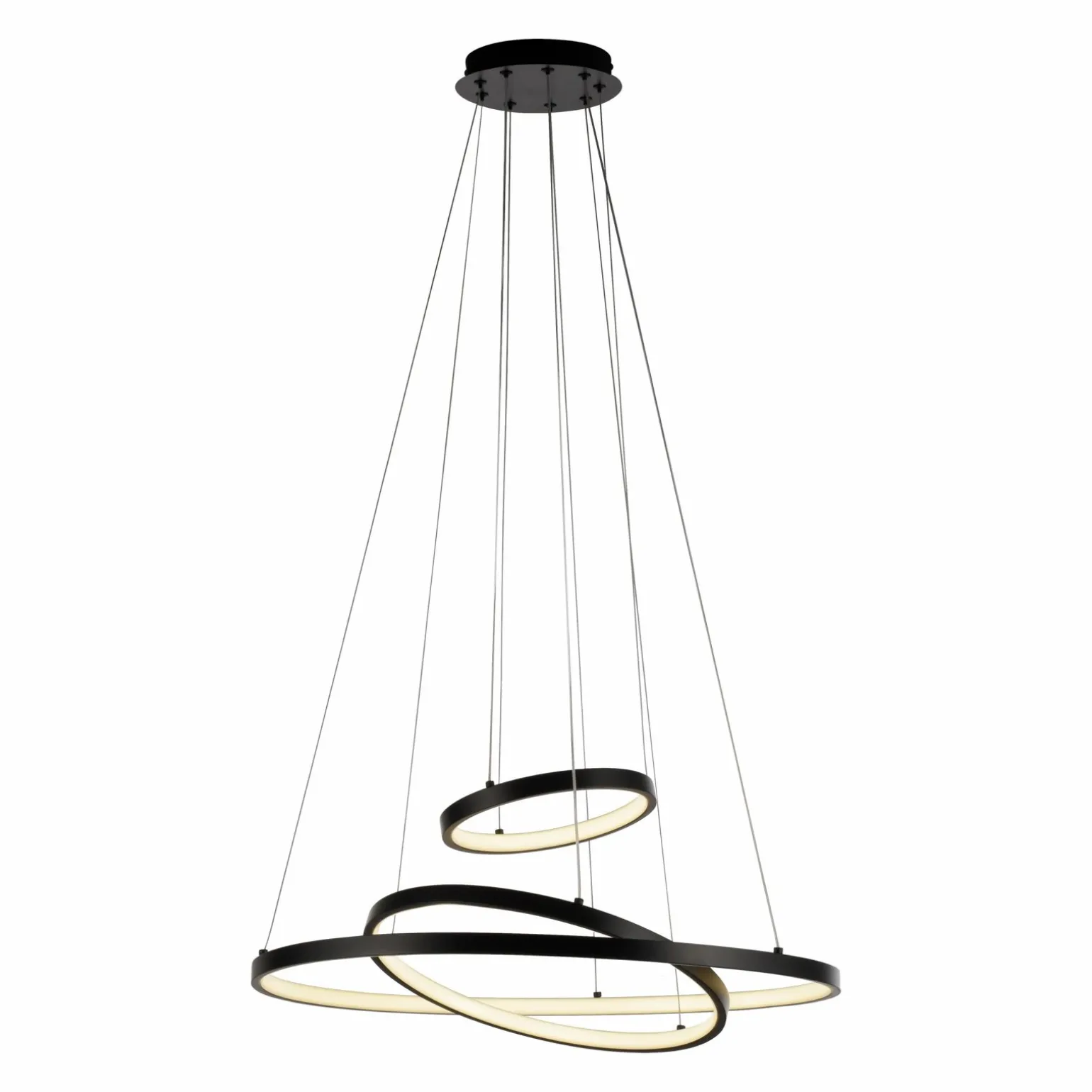 SCHÖNER WOHNEN LED-Pendelleuchte 1flg schwarz