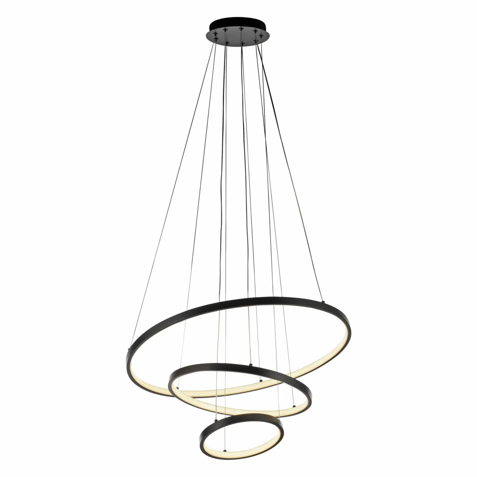 SCHÖNER WOHNEN LED-Pendelleuchte 1flg schwarz