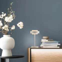 SCHÖNER WOHNEN LED-Tischleuchte 1flg beige